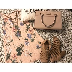 PINK FLORAL DRESS 🌸🌼